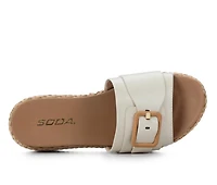 Women's Soda Lulah Wedge Sandals