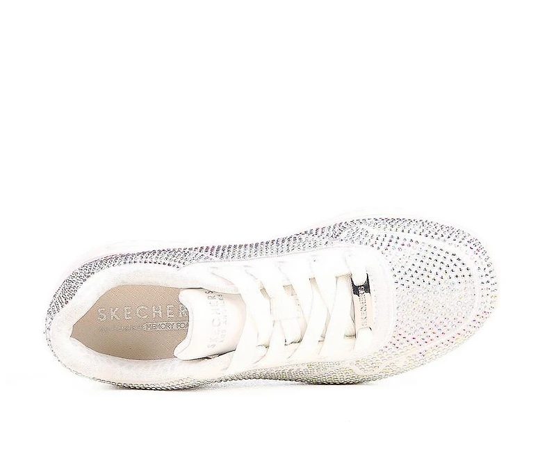 Girls' Skechers Street Little Kid & Big Uno Gen1 Disco Rave Lace-Up Sneakers