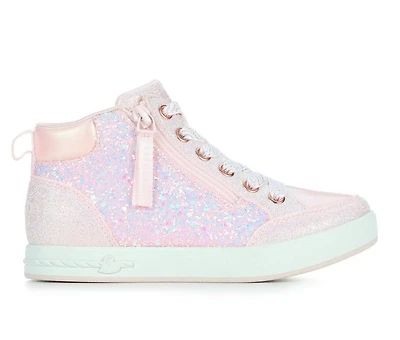 Girls' Skechers Street Little Kid & Big Standouts 2.0 Luxe Shimmer High-Top Sneakers