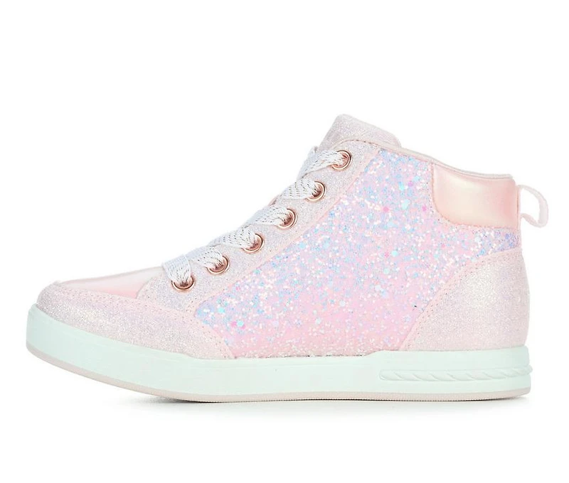 Girls' Skechers Street Little Kid & Big Standouts 2.0 Luxe Shimmer High-Top Sneakers