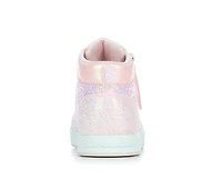 Girls' Skechers Street Little Kid & Big Standouts 2.0 Luxe Shimmer High-Top Sneakers