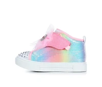 Girls' Skechers Toddler Twinkle Sparks Ombre Bow Sneakers