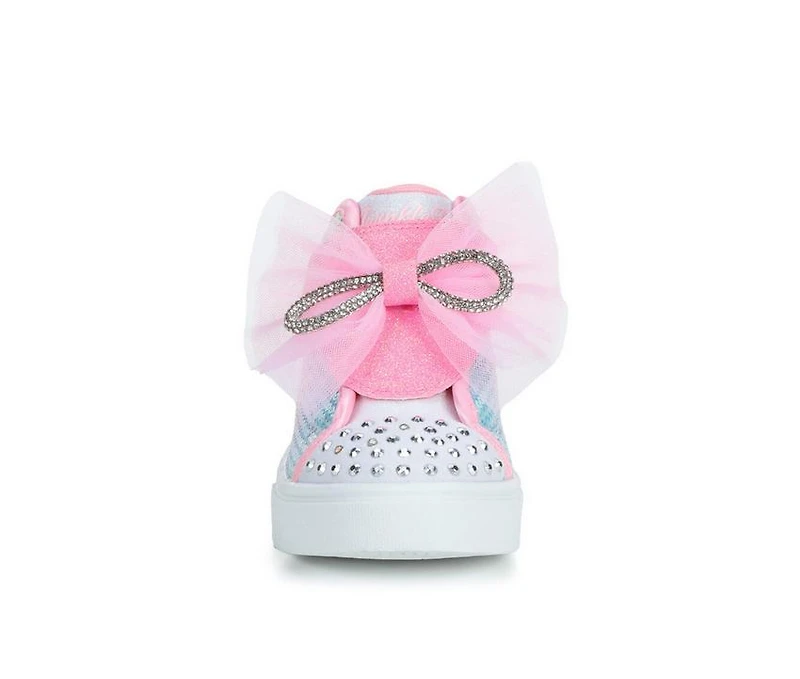 Girls' Skechers Toddler Twinkle Sparks Ombre Bow Sneakers