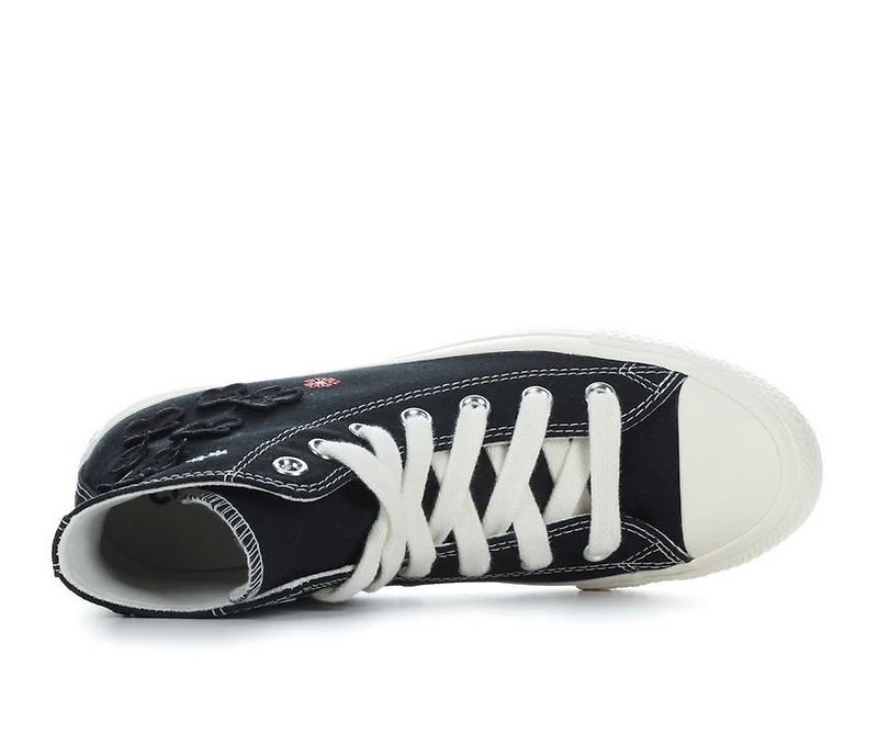 Women's Converse Chuck Taylor All Star Embroidered Flower High-Top Sneakers