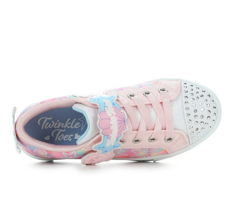 Girls' Skechers Little Kid Twinkle Sparks Underwater Mermaid Light-Up Shoes