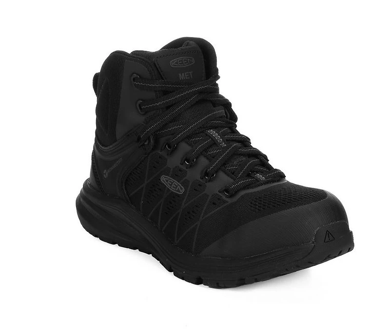 Women's KEEN Utility Vista Energy Mid Internal MetGuard Work Boots