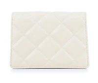 Olivia Miller Quilt Metal Latch Crossbody Handbag