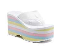 Women's Rocket Dog Bigtop Platform Flip-Flop Wedges