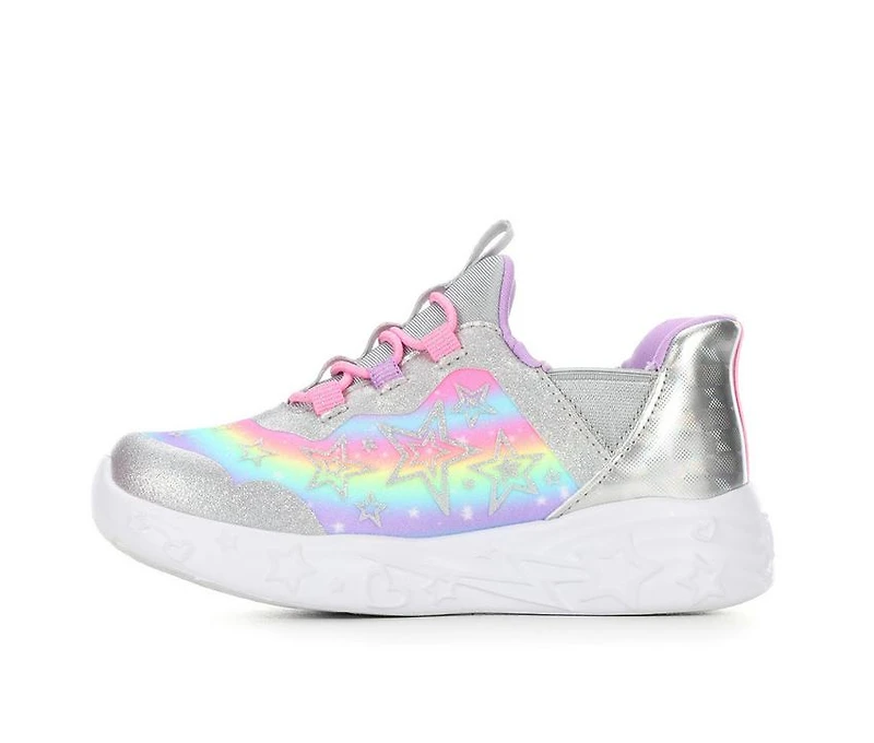 Girls' Skechers Toddler Unicorn Charm Slip-In Light-Up Shoes