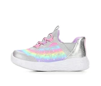 Girls' Skechers Toddler Unicorn Charm Slip-In Light-Up Shoes