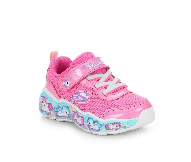 Girls' Skechers Toddler Play Scene Fun Squad Running Shoes