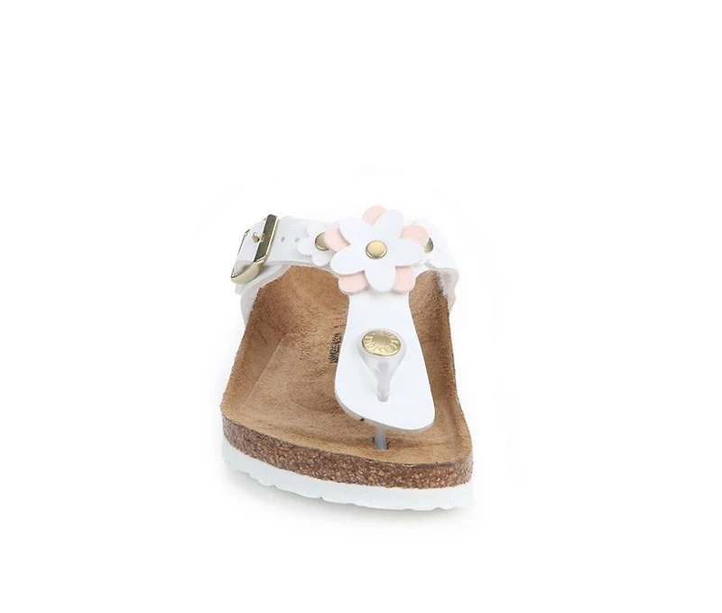 Girls' Birkenstock Little Kid Gizeh Flowers Footbed Sandals
