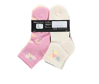 Adidas Girls 6 Pack Cushioned Quarter