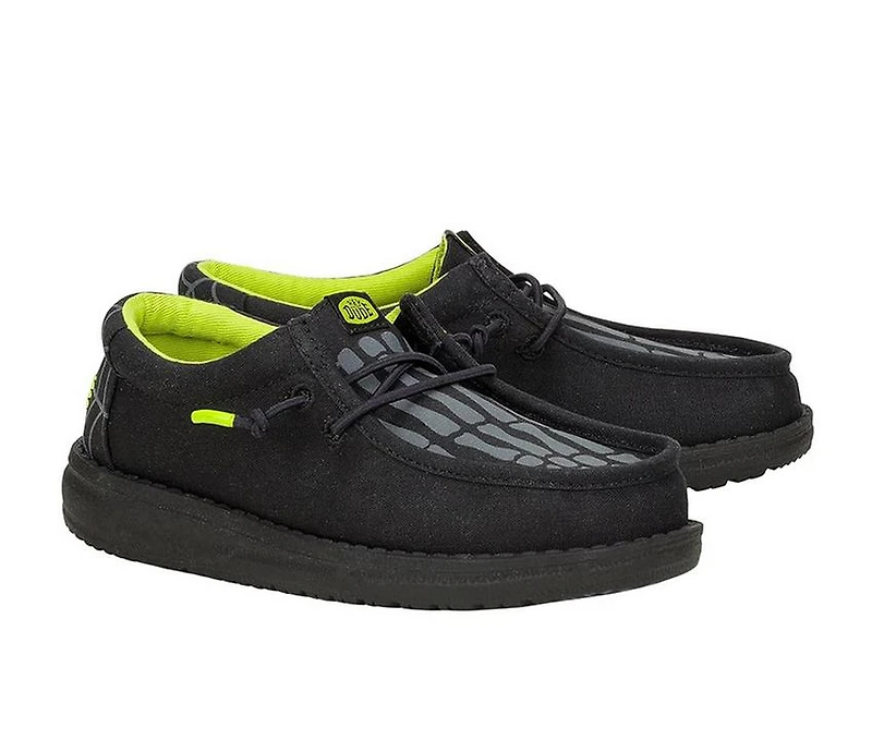 Kids' HEYDUDE Little Kid & Big Wally Y Skeleton Feet Shoes