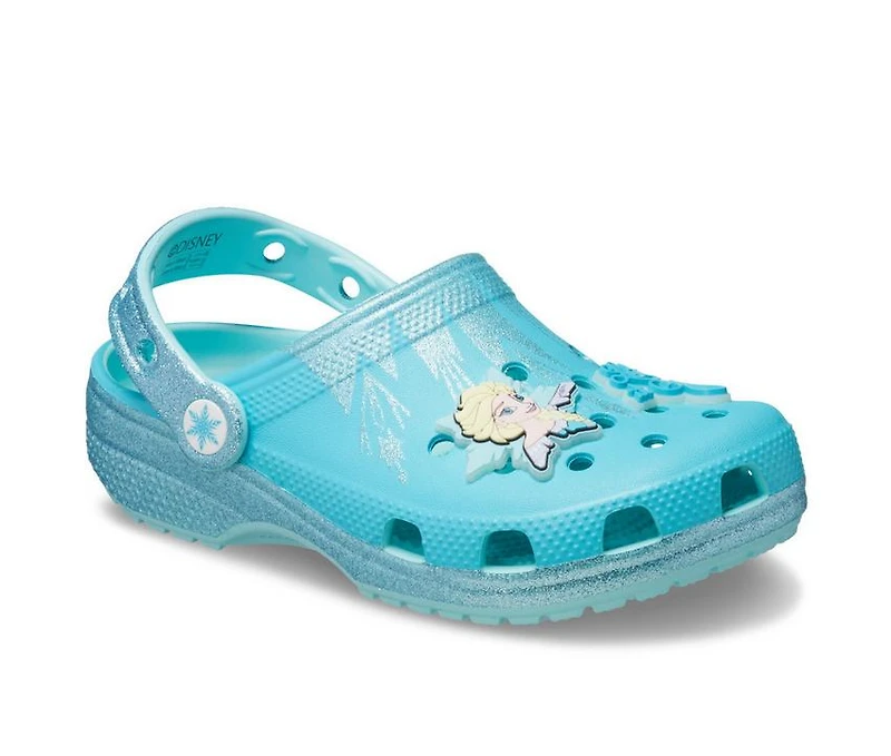 Kids' Crocs Little Kid & Big Classic Frozen Elsa Clogs
