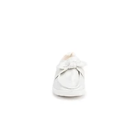 Women's HEYDUDE Wendy Bow Shimmer Metallic Casual Shoes