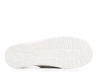 Women's HEYDUDE Wendy Bow Shimmer Metallic Casual Shoes