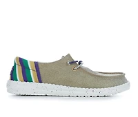 Women's HEYDUDE Wendy Funk Mardi Gras Party Casual Shoes