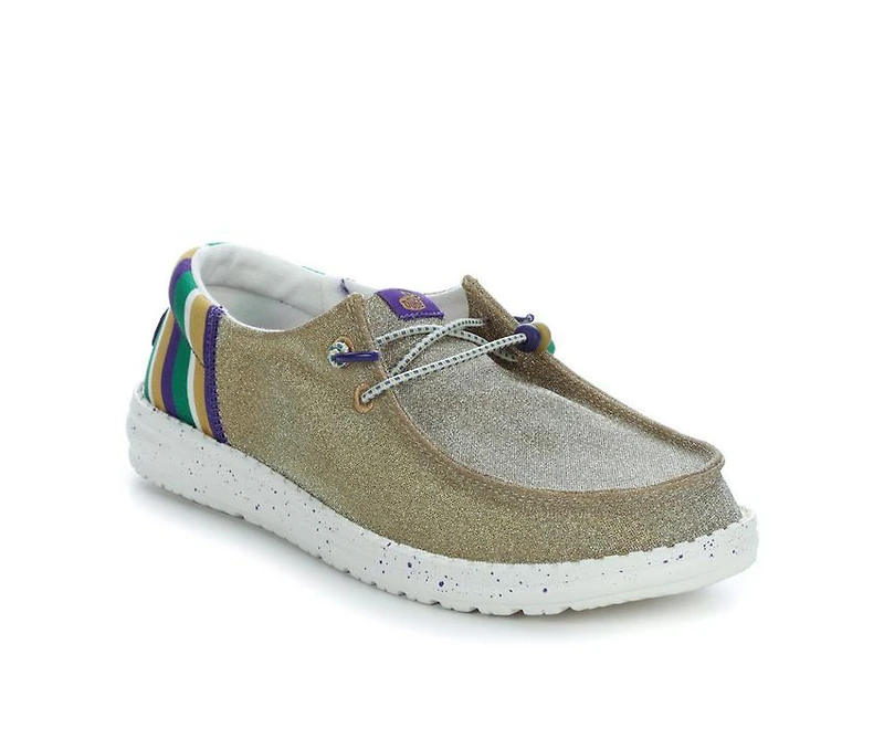 Women's HEYDUDE Wendy Funk Mardi Gras Party Casual Shoes