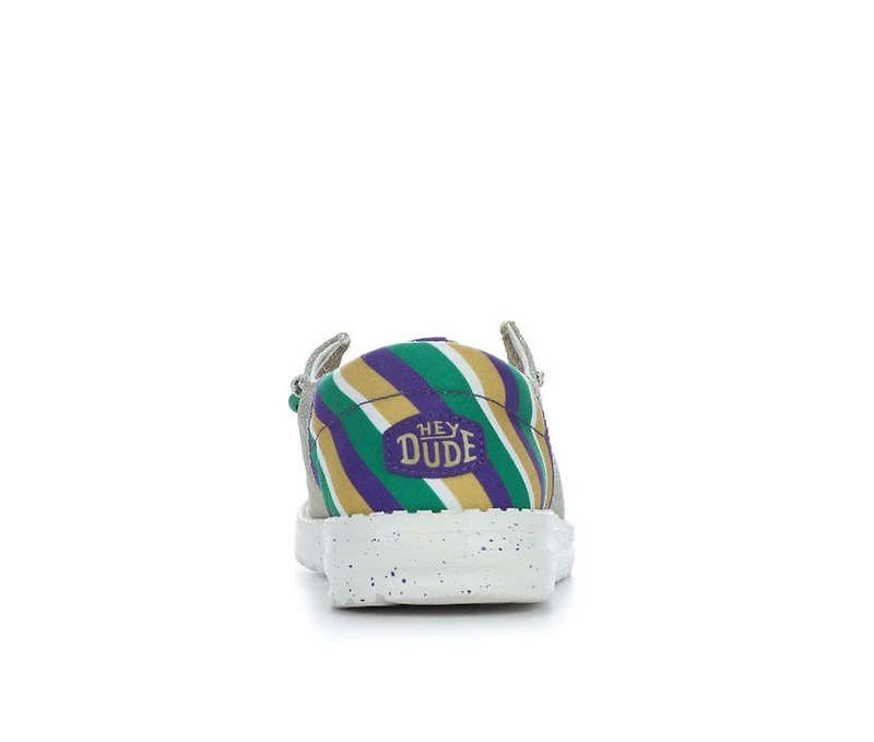 Women's HEYDUDE Wendy Funk Mardi Gras Party Casual Shoes