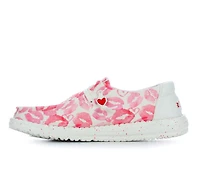 Women's HEYDUDE Wendy Kisses Casual Shoes