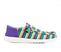 Men's HEYDUDE Wally Funk Mardi Gras Party Casual Shoes