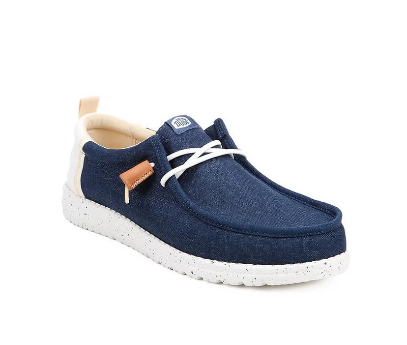 Men's HEYDUDE Wally Summer Linen Casual Shoes