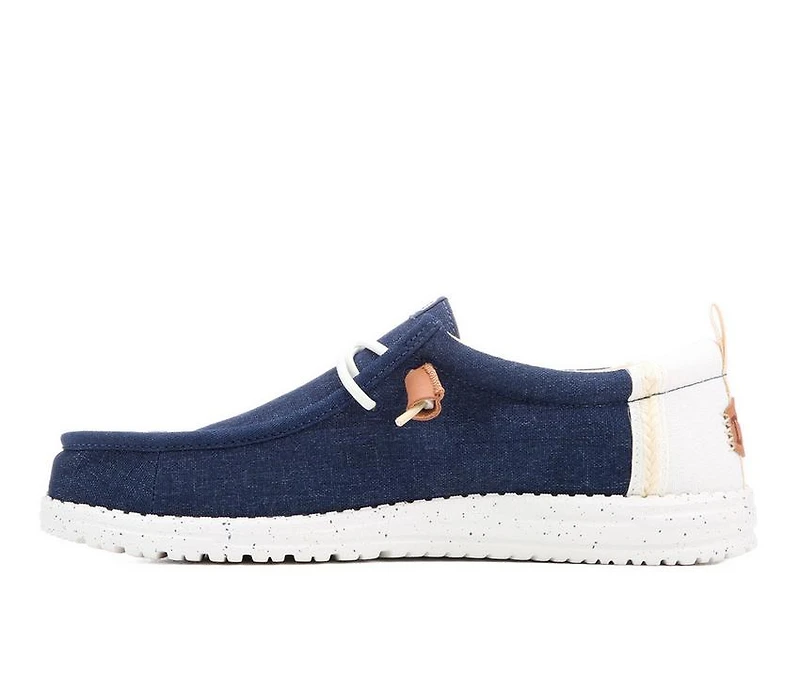 Men's HEYDUDE Wally Summer Linen Casual Shoes
