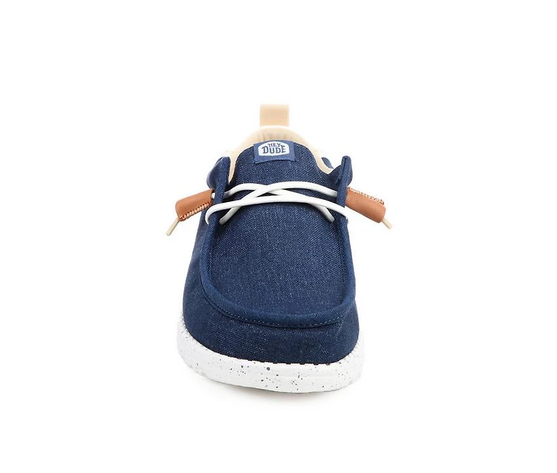 Men's HEYDUDE Wally Summer Linen Casual Shoes