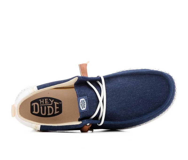 Men's HEYDUDE Wally Summer Linen Casual Shoes