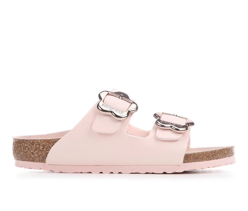Girls' Birkenstock Little Kid Arizona Flower Buckle Footbed Sandals