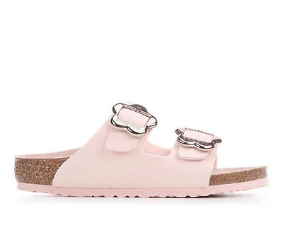 Girls' Birkenstock Little Kid Arizona Flower Buckle Footbed Sandals