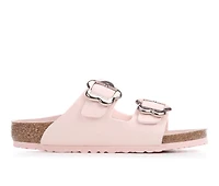 Girls' Birkenstock Little Kid Arizona Flower Buckle Footbed Sandals