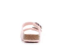 Girls' Birkenstock Little Kid Arizona Flower Buckle Footbed Sandals