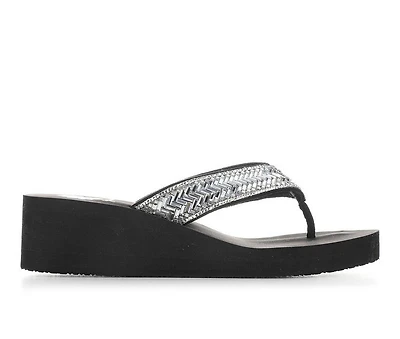 Women's Yellow Box Hestia Wedge Flip-Flops