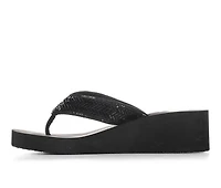 Women's Yellow Box Hestia Wedge Flip-Flops