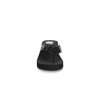 Women's Yellow Box Hestia Wedge Flip-Flops