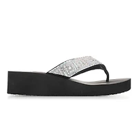 Women's Yellow Box Darlene Wedge Flip-Flops