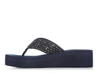 Women's Yellow Box Tari Wedge Flip-Flops