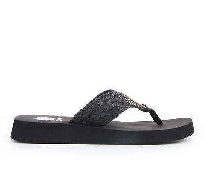 Women's Yellow Box Fionna Flip-Flops