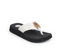 Women's Yellow Box Fionna Flip-Flops