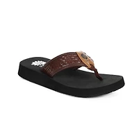 Women's Yellow Box Fiori Flip-Flops