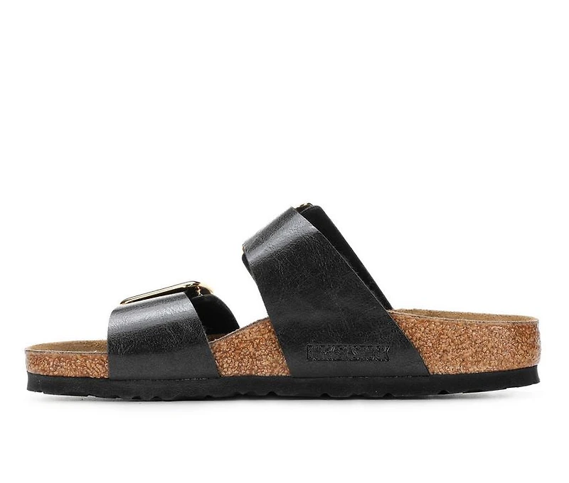 Women's Birkenstock Sydney Luxe Buckle Footbed Sandals