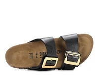 Women's Birkenstock Sydney Luxe Buckle Footbed Sandals
