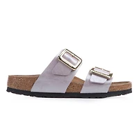 Women's Birkenstock Sydney Luxe Buckle Footbed Sandals