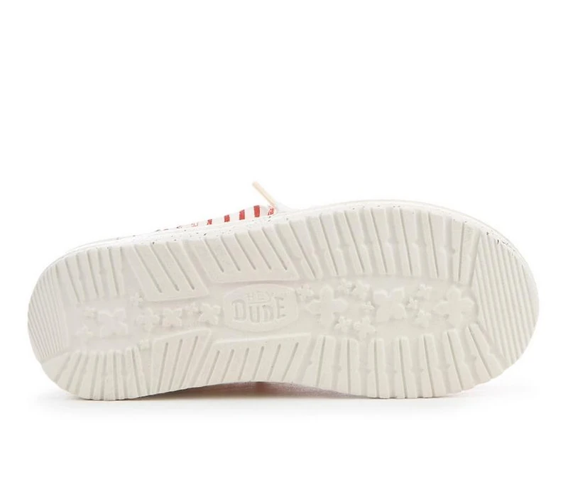 Kids' HEYDUDE Little Kid & Big Wallly Funk Americana Stars Casual Shoes