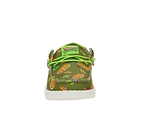 Boys' HEYDUDE Little Kid & Big Wally Y TMNT Casual Shoes