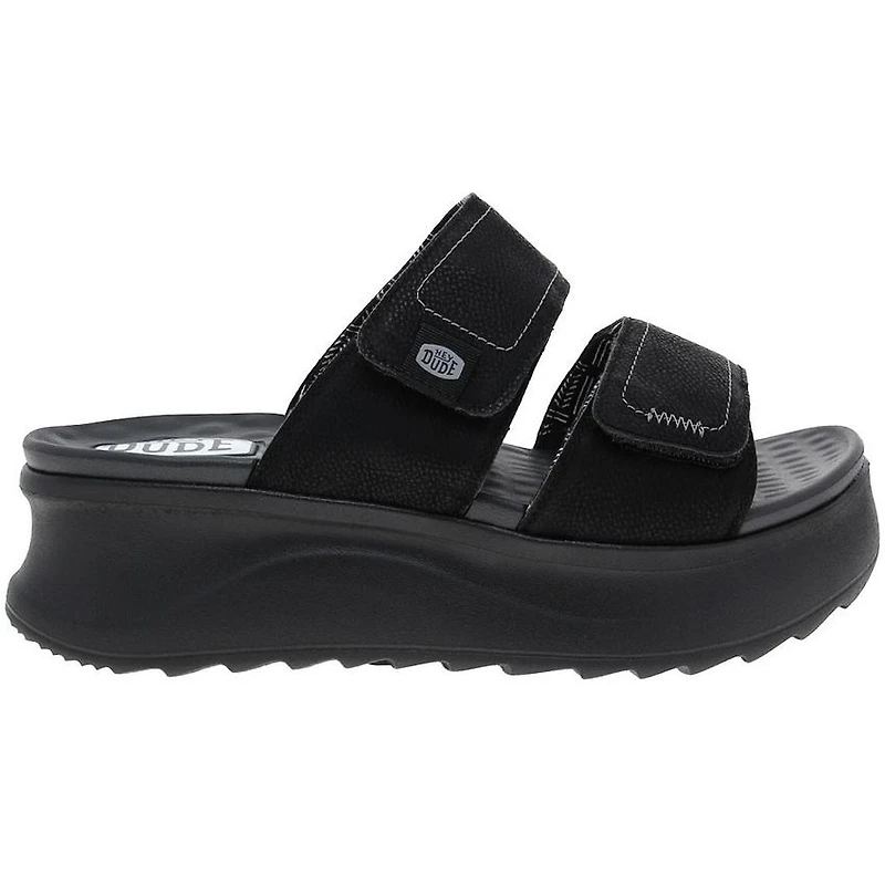 Women's HEYDUDE Delray Slide Classic Platform Wedge Sandals