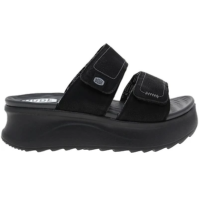 Women's HEYDUDE Delray Slide Classic Platform Wedge Sandals