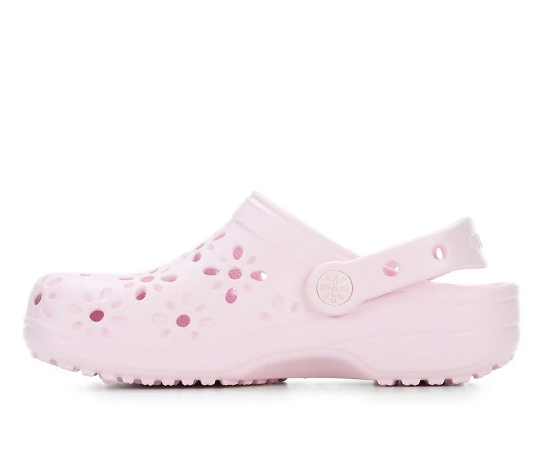 Kids' Crocs Little Kid & Big Classic Floral Cut Out Clogs